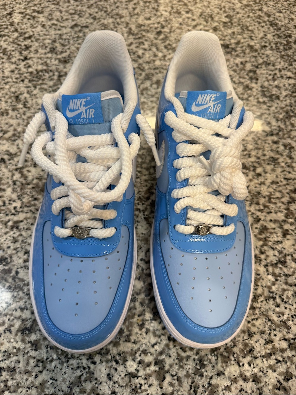 Nike Air Force 1 men’s Shoes in Light Blue and White ( DS) no box